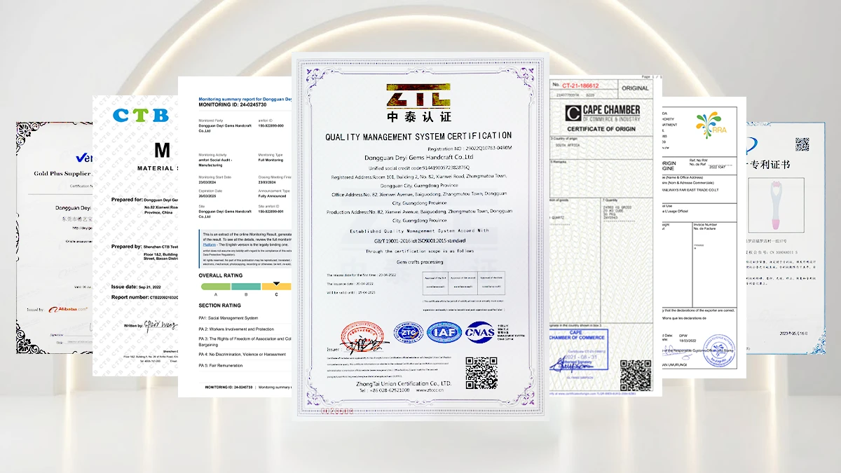 Certificate horizontal