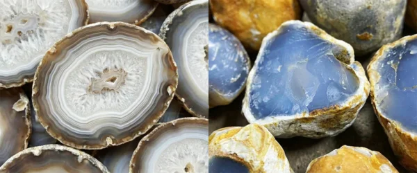 Agate vs Chalcedony