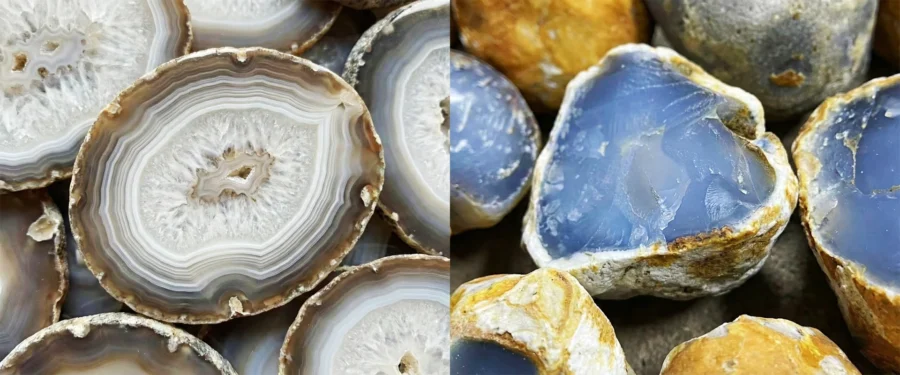 Agate vs Chalcedony