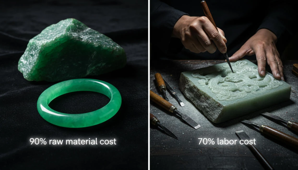 Extreme Cost Structure Scenarios in Jade Production