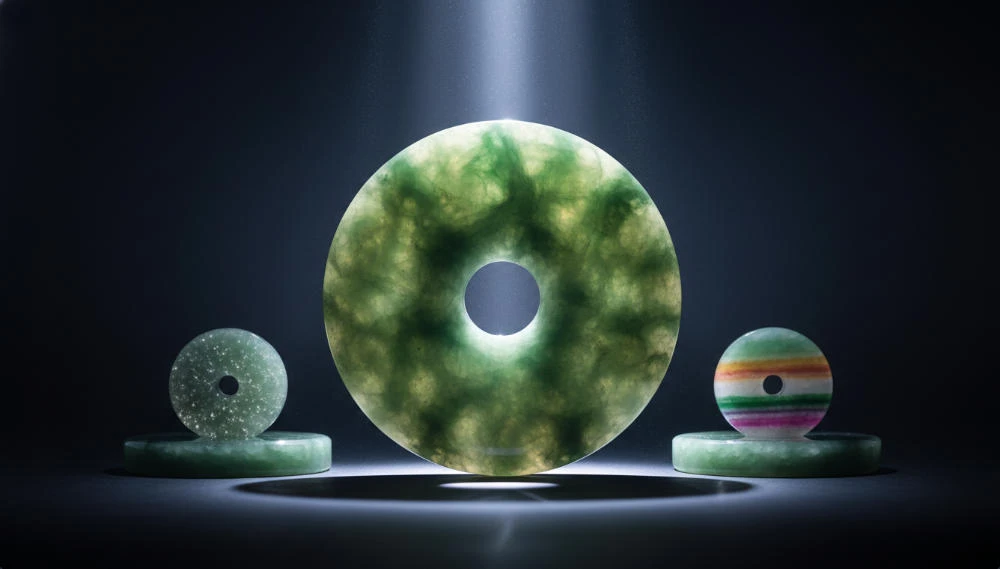 OPTICAL PROPERTIES TEST for pressed jade test