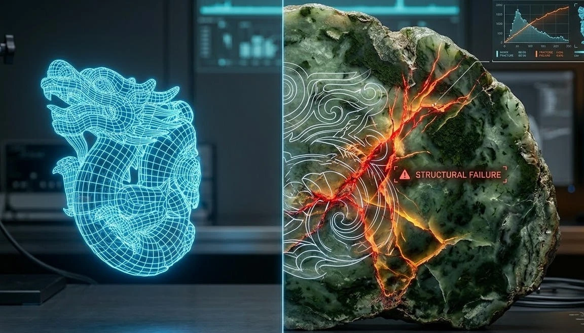 Physical Custom Jade Carving