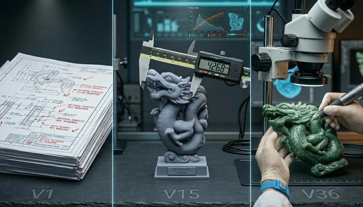 custom jade carving from 0 to 1