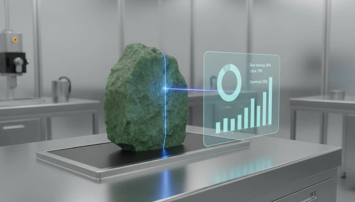 jade processing cost breakdown