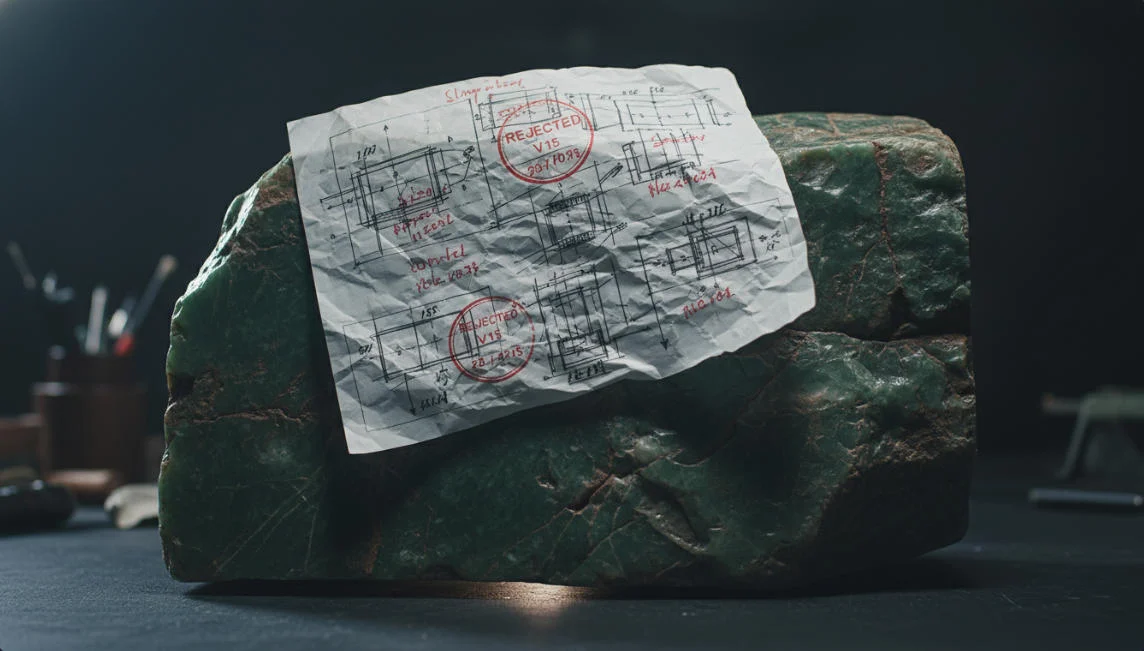 most difficult about custom jade carving