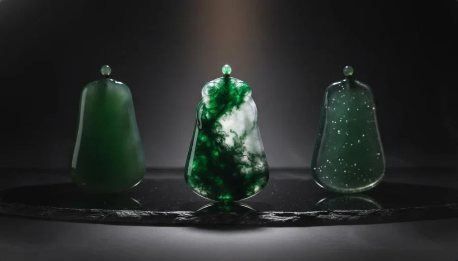 pressed fake jade vs real jade