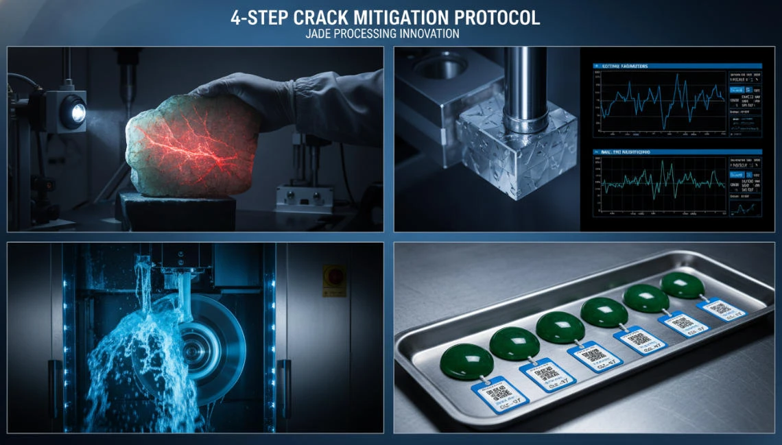 4 Step Crack Mitigation Protocol for Jade Part Manufacturers