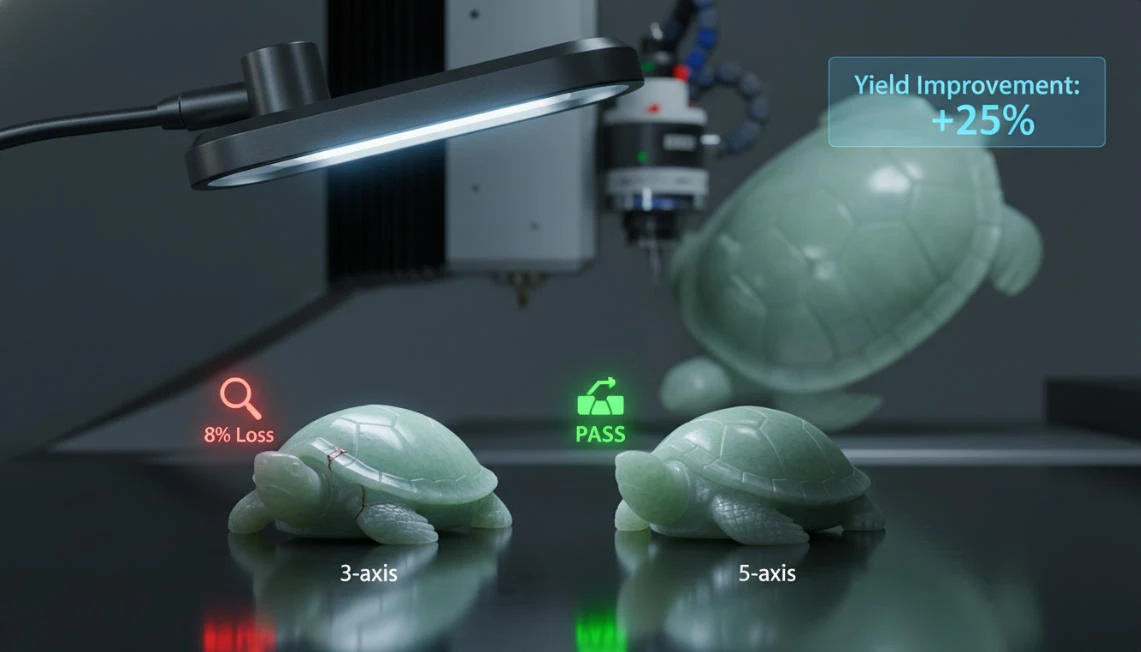 Advantages of 5-Axis Jade Process