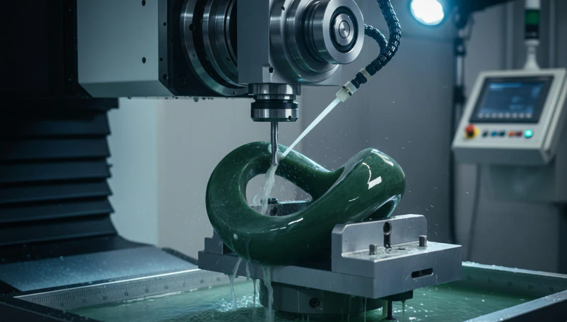 CNC Ultrasonic and Laser in Jade Manufacturing