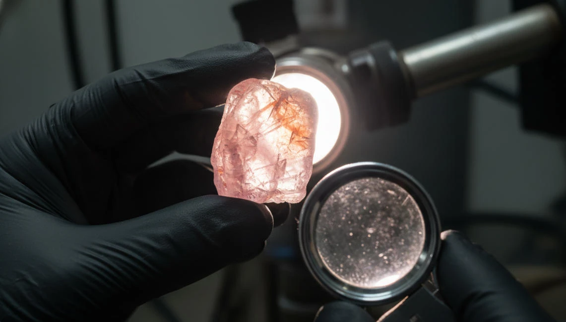 Raw Gemstone Quality Control