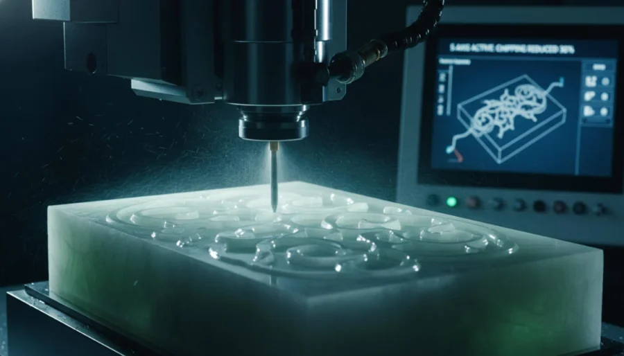 why jade manufacturer choose 5 Axis cnc gemstone machine