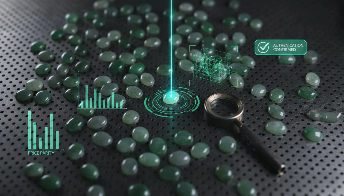 How AI Is Redefining Jade Wholesale Risks: The Future of Smarter, Safer B2B Jade Sourcing 1 AI Verification of Jade Authenticity