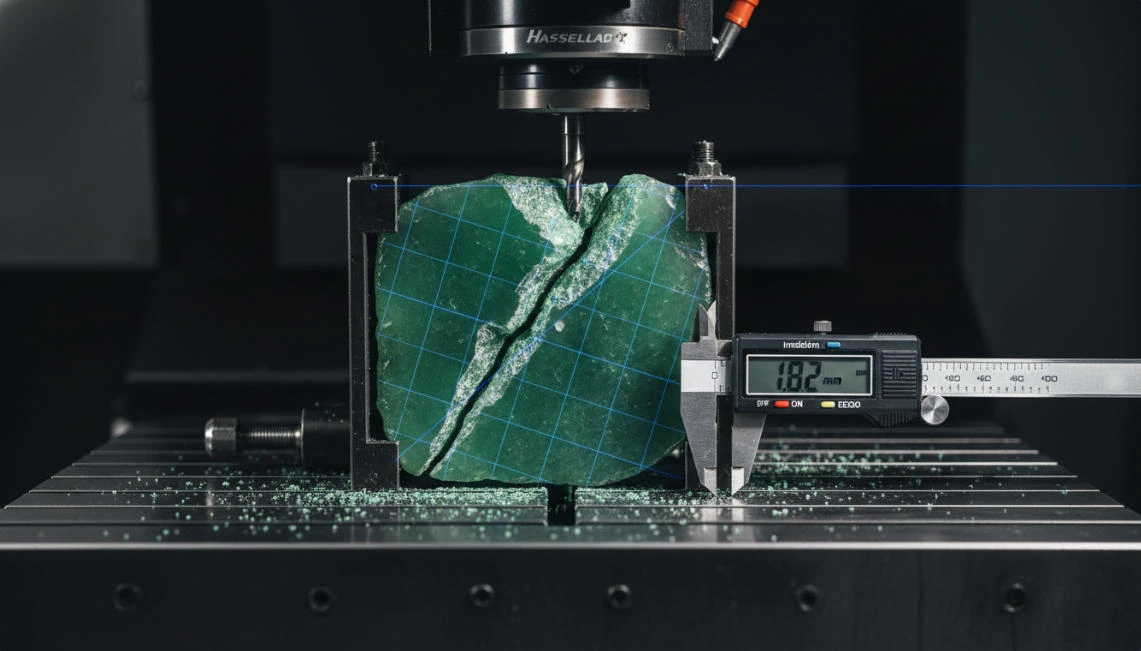 Positioning Shift risks in jade process