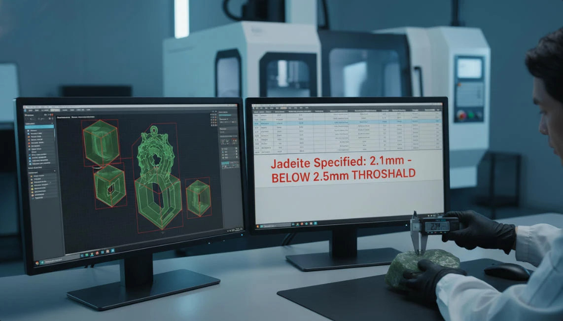 jade process jade undercutting risks